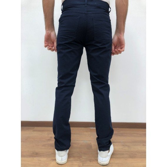 Pantalón de gabardina semichupín